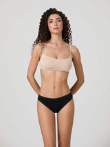 Slip vita bassa in cotone bielastico (3 pezzi)