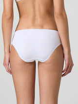 Slip in cotone bielastico e pizzo (3 pezzi)