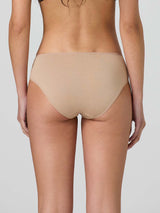 Slip in cotone modal e pizzo