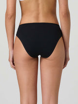 Slip in cotone modal e inserti in pizzo