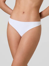 Laser cut cotton thong