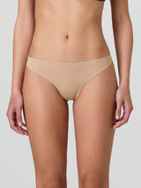 Laser cut cotton thong