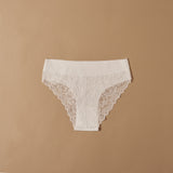 Slip taglio laser con pizzo sul retro