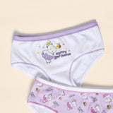 Jadea 834 Slip bimba in morbido cotone elasticizzato con fantasia ippopotamo