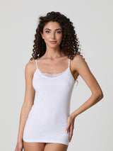 Top canotta con macramè (3 pezzi)