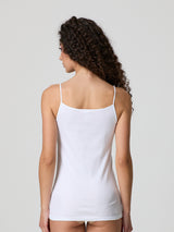 Top canotta con macramè (3 pezzi)