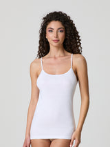 Top canotta con profilo in raso (3 pezzi)