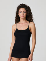 Top canotta con profilo in raso (3 pezzi)