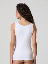 Canotta cotone con profilo raso (3 pezzi)