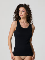 Canotta cotone con profilo raso (3 pezzi)