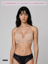 Reggiseno triangolo imbottito senza ferretto