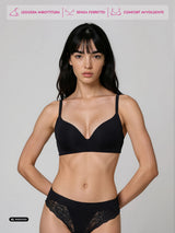 Reggiseno triangolo imbottito senza ferretto