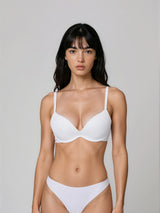 Jadea Reggiseno push up Desiderio con ferretto unico bianco