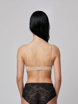 Jadea Fiamma reggiseno super push up senza ferretto cipria