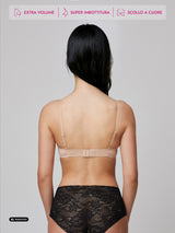 Reggiseno super push-up senza ferretto