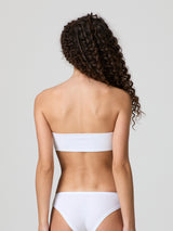 Reggiseno top a fascia in cotone modal