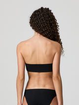 Reggiseno top a fascia in cotone modal