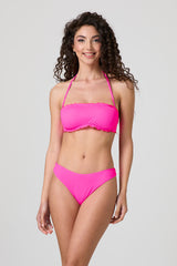 Jadea JB303 brasiliana bikini a v fucsia fluo