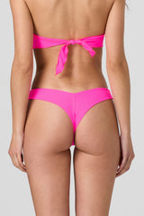 Jadea JB303 brasiliana bikini a v fucsia fluo
