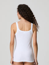 Canotta in costina 100% cotone