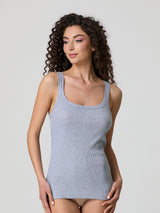 Canotta in costina 100% cotone
