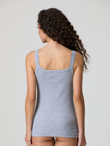 Canotta in costina 100% cotone