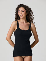 Canotta in costina 100% cotone