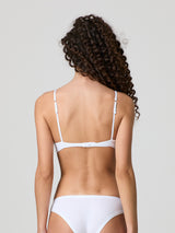 Reggiseno a triangolo imbottito in cotone modal