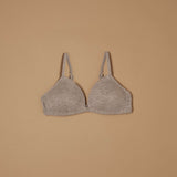 Reggiseno a triangolo imbottito in cotone modal