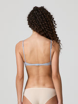 Reggiseno a triangolo imbottito in cotone modal