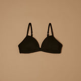 Reggiseno a triangolo imbottito in cotone modal