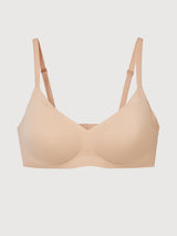 Jadea Nuvola reggiseno a triangolo senza cuciture coppe estraibili cipria