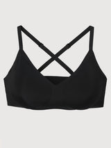 Jadea Nuvola reggiseno a triangolo senza cuciture coppe estraibili nero