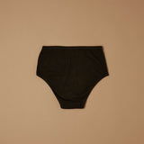 Midi in cotone elasticizzato con pizzo laterale