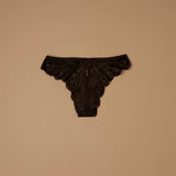 Brasiliana in pizzo trasparente