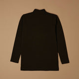 Lupetto bimba a manica lunga in cotone bielastico