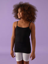 Top canotta bimba in cotone