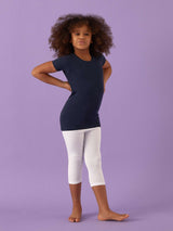Jadea 284 T-shirt bimba in cotone traspirante blu