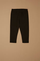 Leggings bimba modello capri in fresco cotone