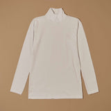 Lupetto a manica lunga in cotone elasticizzato