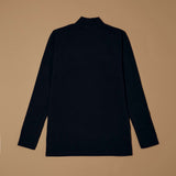 Lupetto a manica lunga in cotone elasticizzato