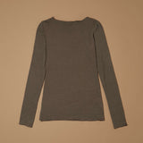 Jadea 4064 maglia scollo a barca cashmere grigio