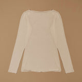 Jadea 4064 maglia scollo a barca cashmere latte