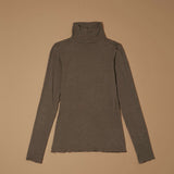 Jadea 4066 dolcevita manica lunga con cashmere grigio