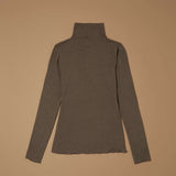 Jadea 4066 dolcevita manica lunga con cashmere grigio