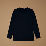 Maglia a girocollo in caldo cotone