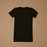 T-shirt a girocollo in cotone modal