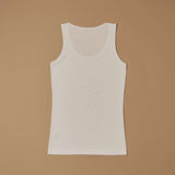 Canotta a spalla larga in cotone modal