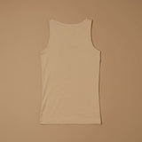 Canotta a spalla larga in cotone modal