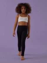 Jadea 490 leggings lungo bimba soft cotton nero